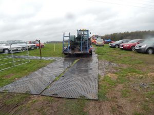 Euromats in use at Armagh